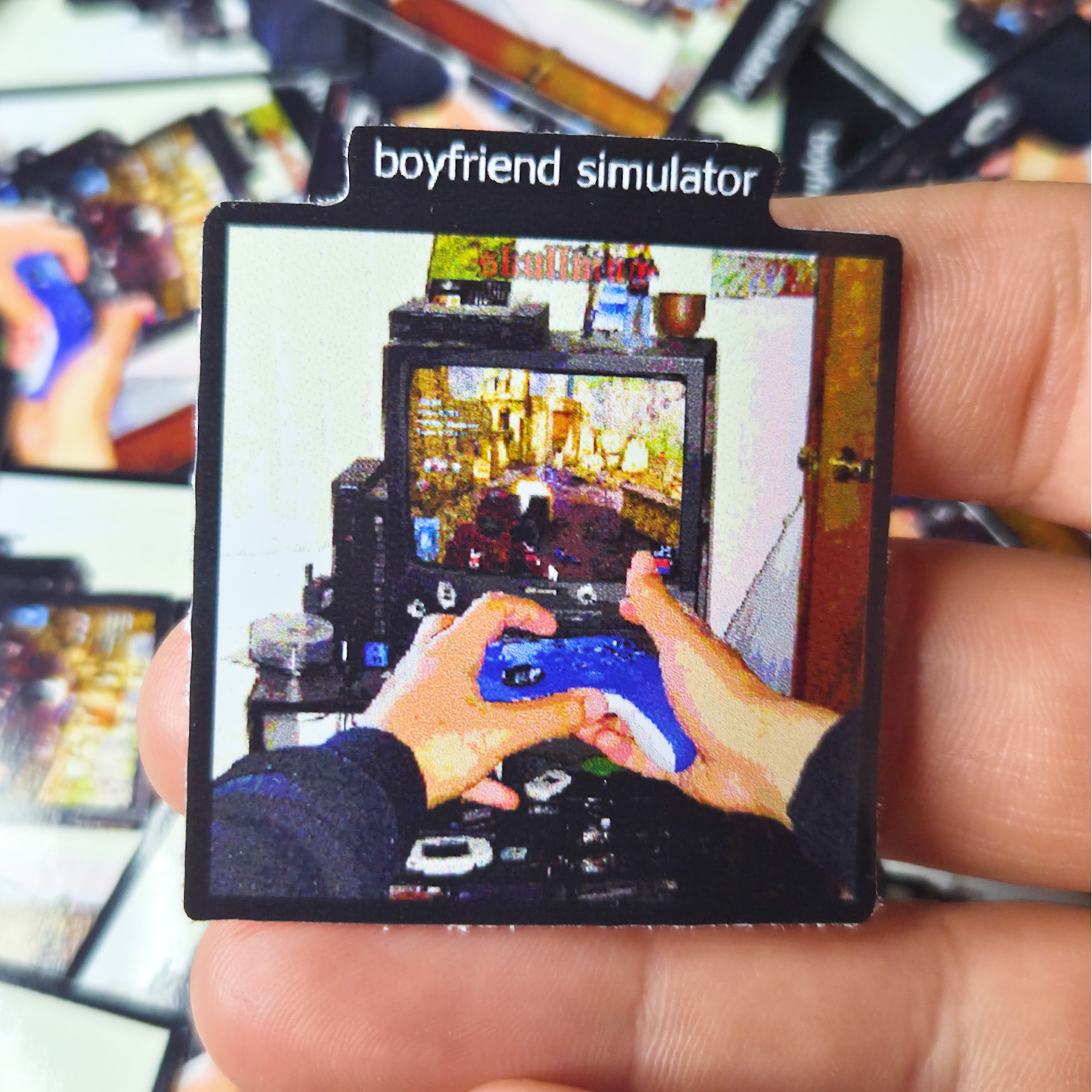 Boyfriend Simulator 2 IN. Sticker