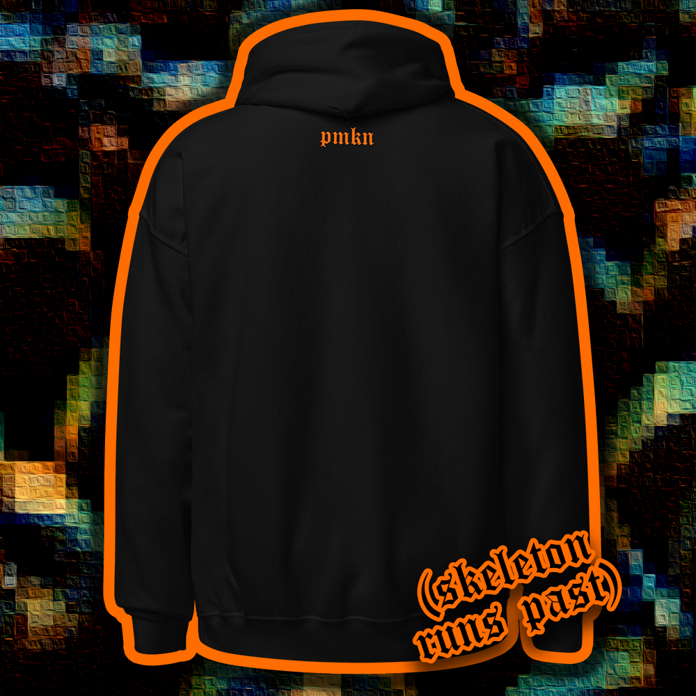 PMKN 2026 Black + Orange Heavyweight Hoodie