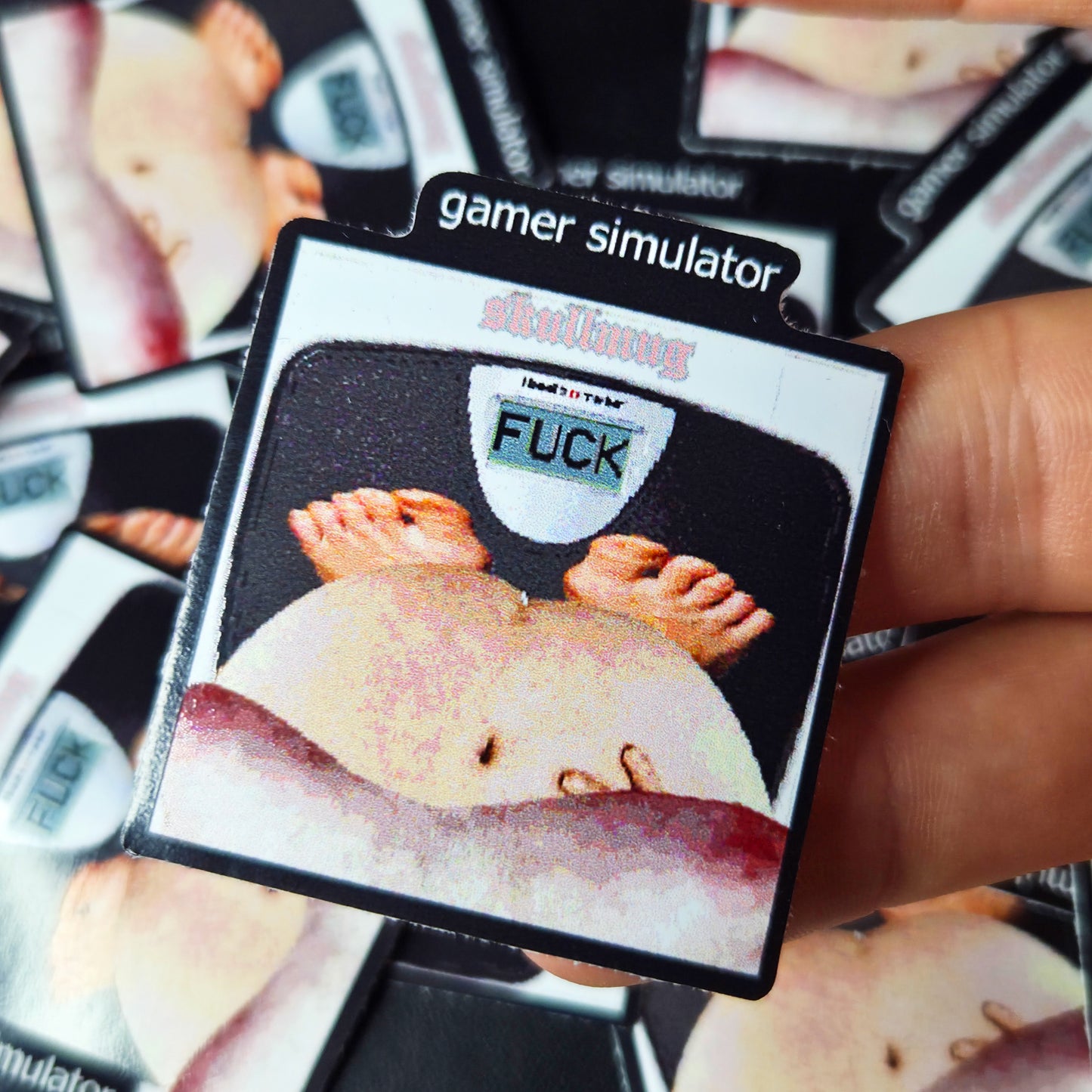 Gamer Simulator 2 IN. Sticker