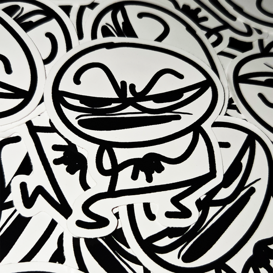 FLATSO 3 IN. STICKER