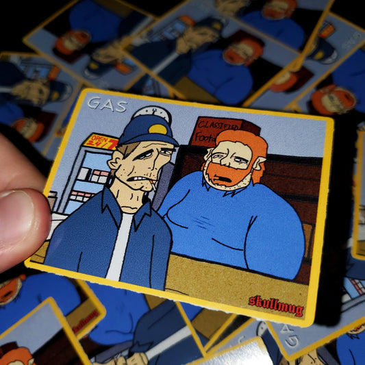 The Guys From GAS - 3 In. Sticker