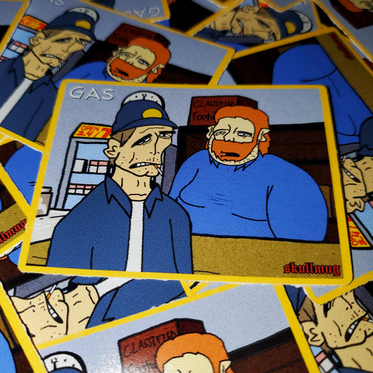 The Guys From GAS - 3 In. Sticker
