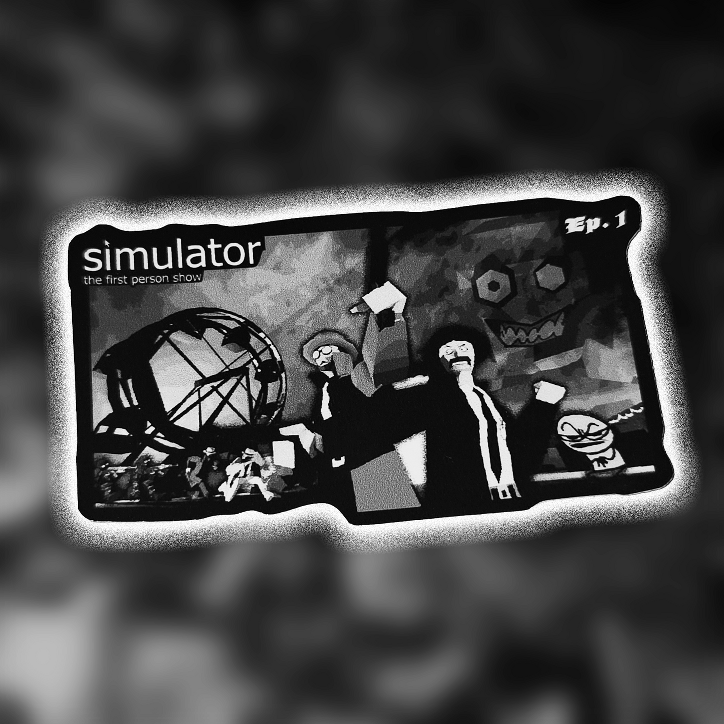 DETECTIVE SIMULATOR EP 1 - 4" STICKER